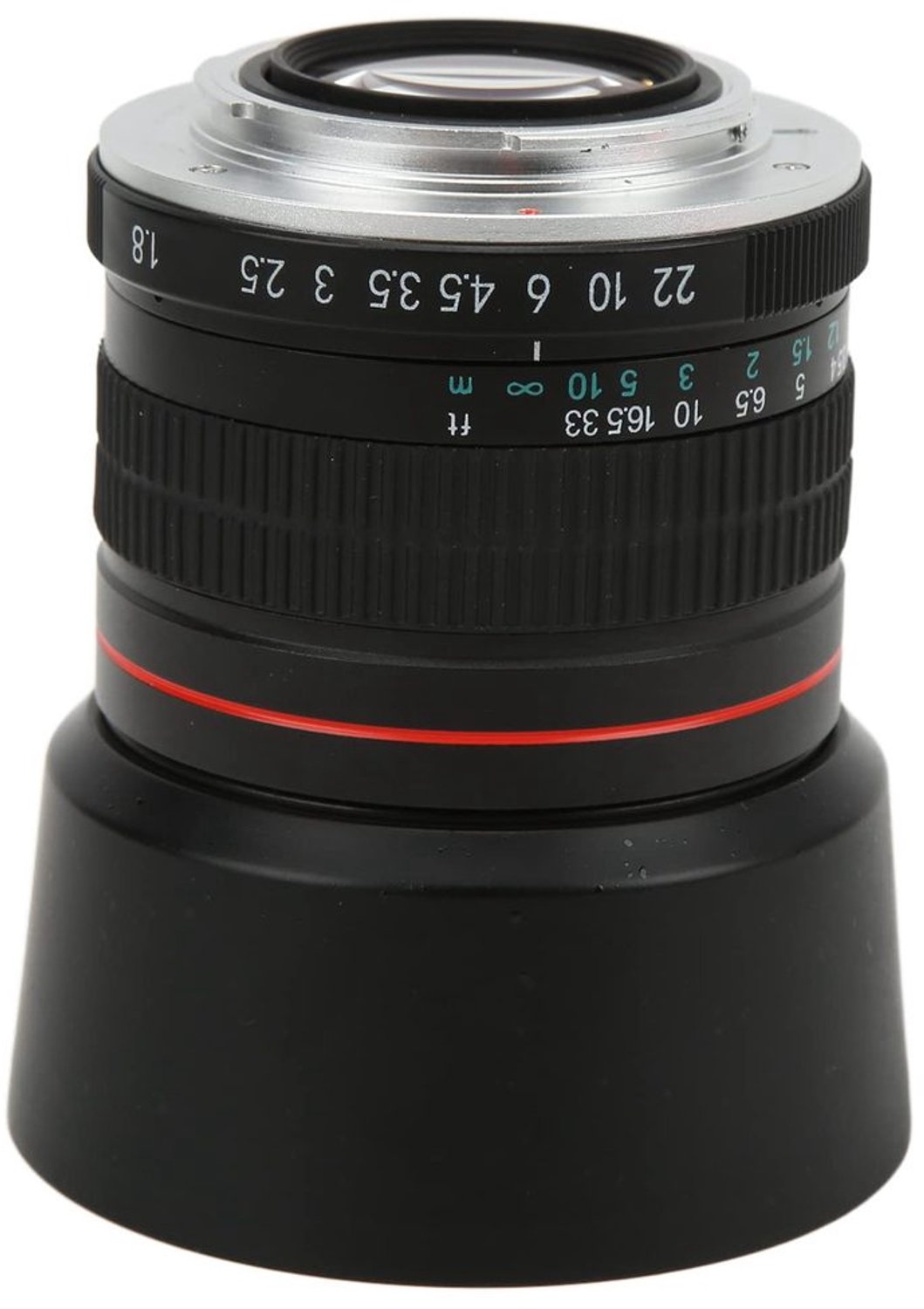 Telelens - 85mm F1.8 - Groot diafragma - Full Frame - Portret Prime Lens - Handmatige Focus - Geschikt voor Camera