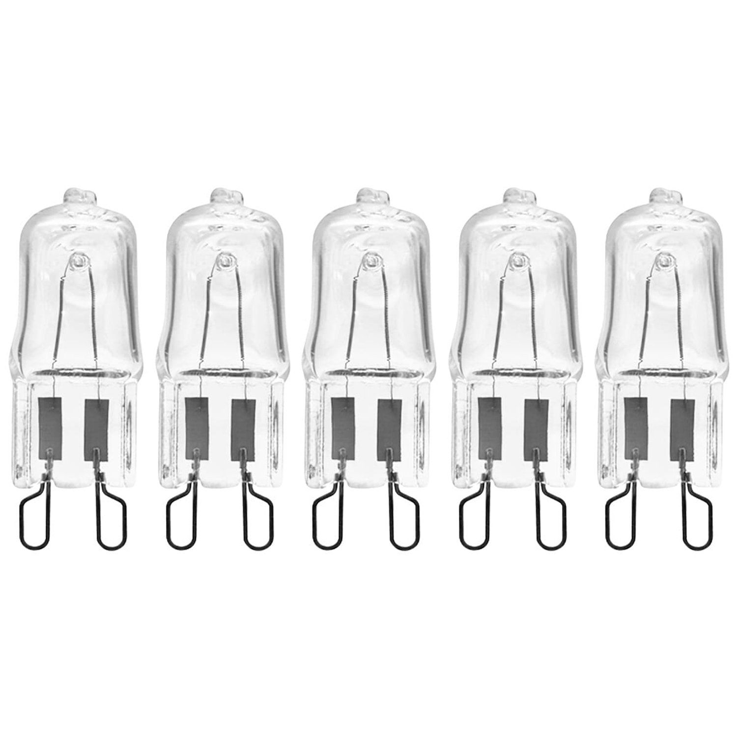 Modee Ovenlamp Halogeenlamp G9 - 40W 490lm 230V - Warm Wit Licht - 300 Graden - Dimbaar - 5 stuks