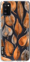 Casetastic Samsung Galaxy A41 (2020) Hoesje - Softcover Hoesje met Design - Cascading Leaves Print