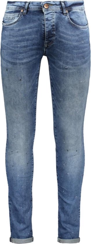 Cars Jeans Jeans Dust Super Skinny - Heren  - Dark Used Spot - (maat: 33)
