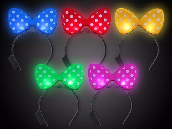 Haarband met Mickey-oren, rode strik, witte stippen, accessoires, Minnie- jurk, dames, cadeau-idee voor Kerstmis en verjaardag