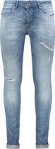Cars Jeans Aron Super Skinny 72828 87 Damage Manhattan Wash Mannen Maat - W27 X L36