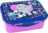 Giovas Broodtrommel Fisher Price Koala En Olifant Blauw/roze