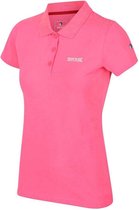 Regatta Polo Sinton Dames Katoen Neon Roze Maat 38
