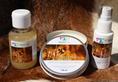 RelaxPets - RelaxSkin Creme, Shampoo & Spray - Set van 3 - Onsmetten - Verzorgen - Biologisch - Propolis