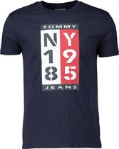 Tommy Jeans T-shirt - Slim Fit - Blauw - XL