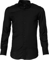 Jac Hensen Premium Overhemd - Slimfit - Zwart - S
