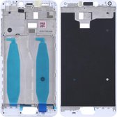 Frontbehuizing LCD-frame Bezel Plate voor Asus Zenfone 4 Max ZC554KL X00IS X00ID (wit)