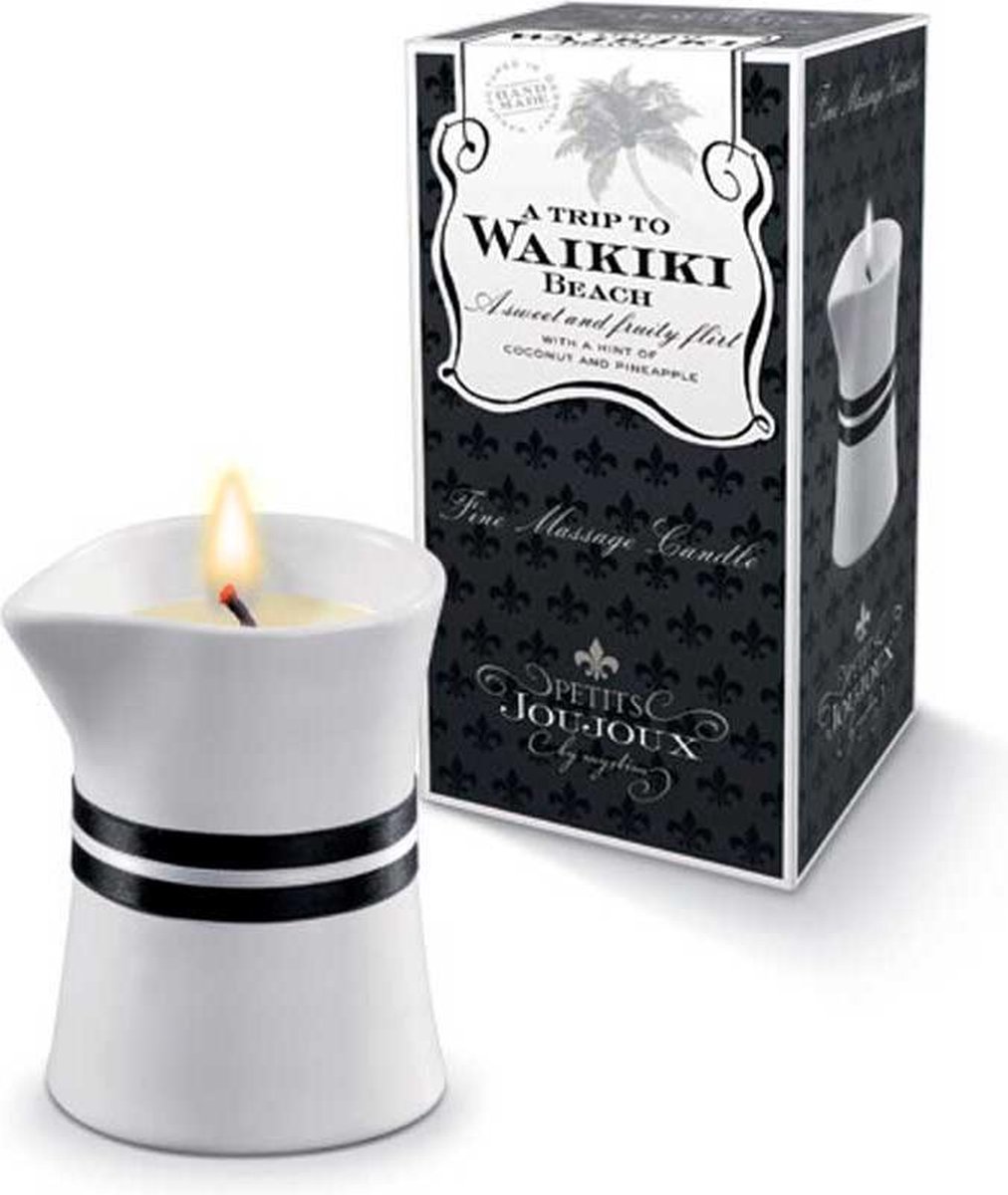 Goedkoopste Petits Joujoux Waikiki - 120 gr - Massagekaars