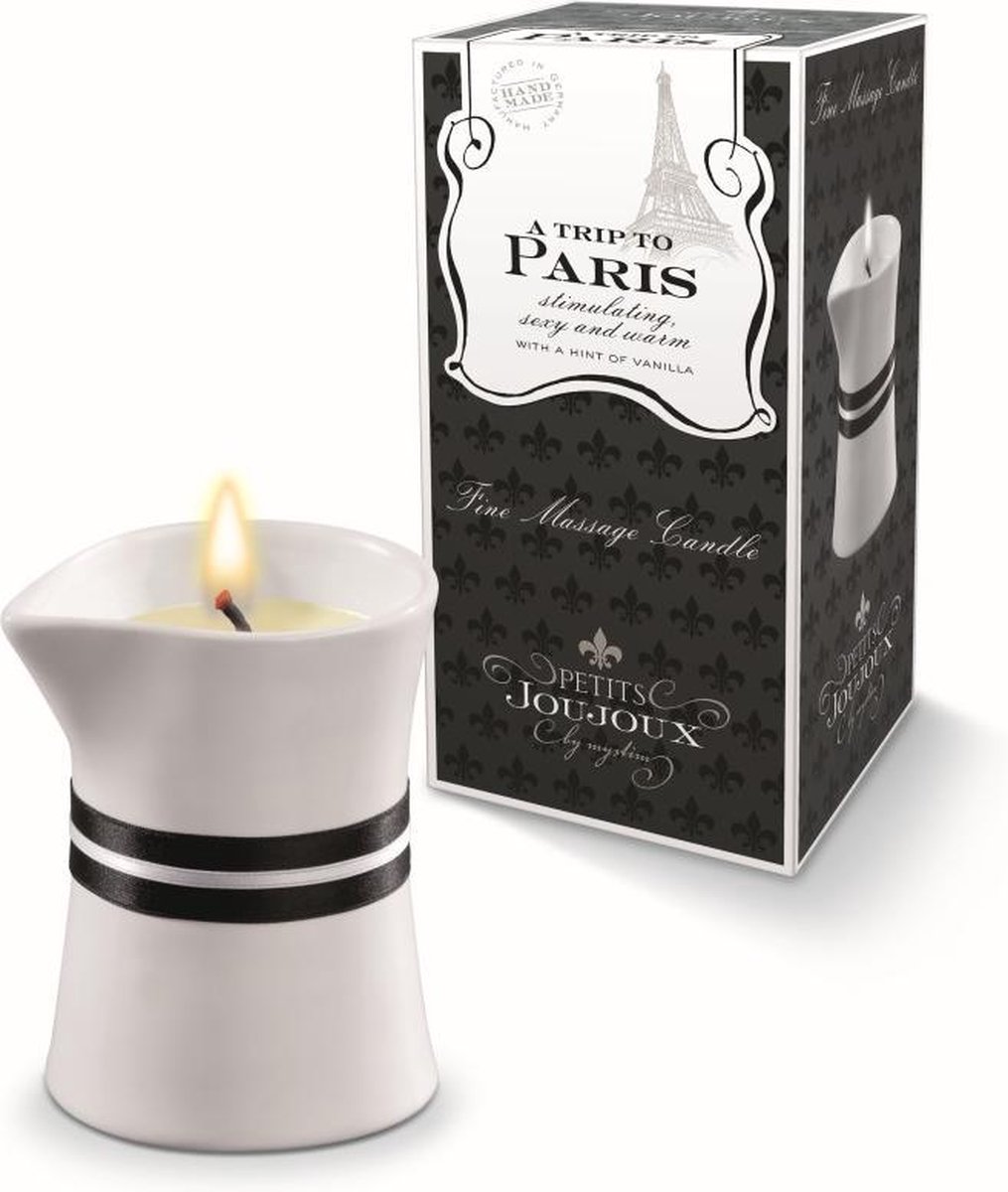 Goedkoopste Petits Joujoux Massagekaars Paris - 120 gr - Massageolie