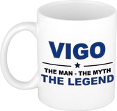 Vigo The man, The myth the legend cadeau koffie mok / thee beker 300 ml