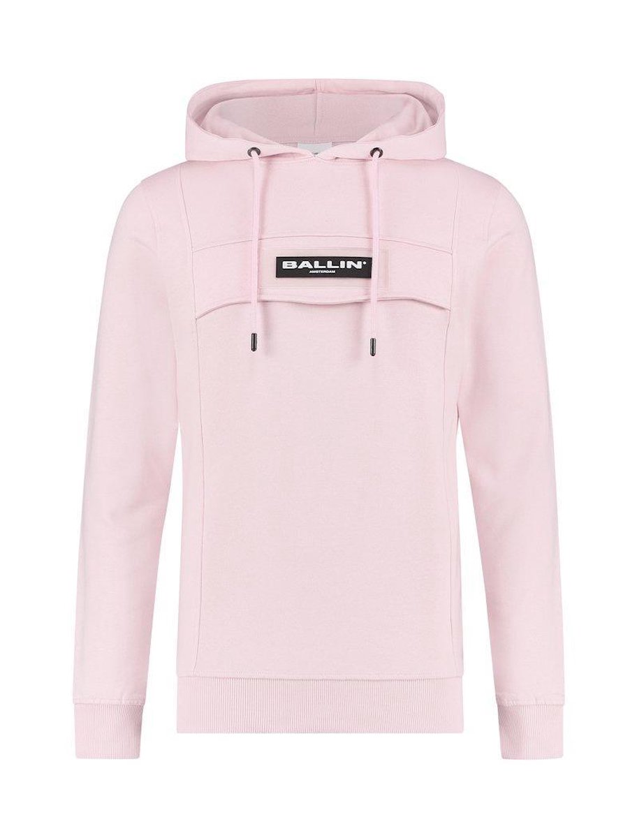 | Ballin Amsterdam Transparant Logo Patch Anorak lief! trui met patches roze | wehkamp