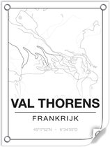 Tuinposter VAL-THORENS (Frankrijk) - 60x80cm