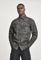 Urban Classics Overhemd -2XL- Slim Worker Groen