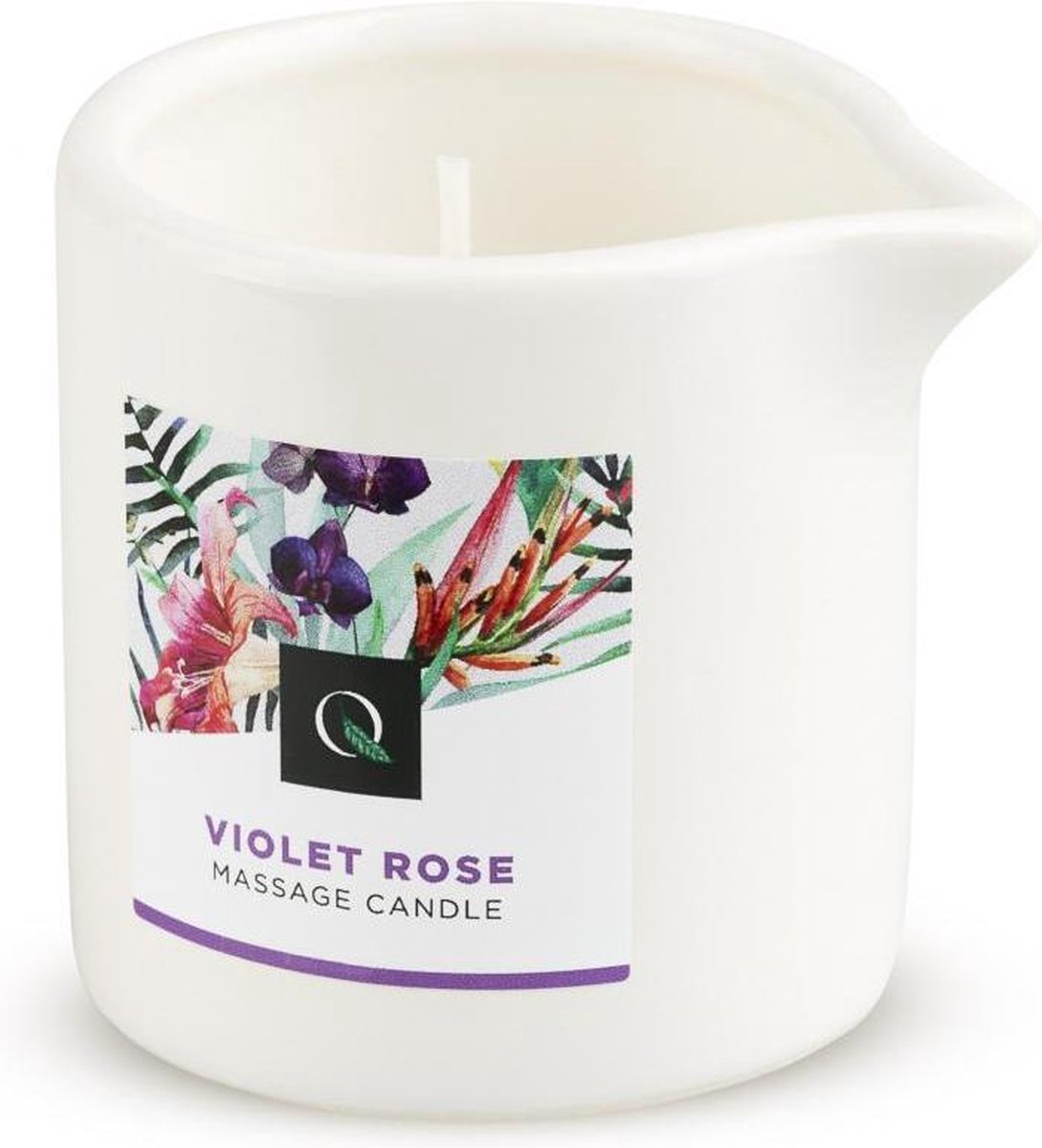 Goedkoopste Exotiq - Massagekaars - Violet Rose - Massage Kaars - Massage Candle - 200g
