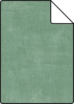 Proefstaal ESTAhome behangpapier betonlook groen - 139020 - 26,5 x 21 cm