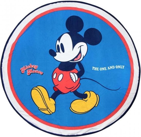 DISNEY - Towel Round 130cm - Mickey
