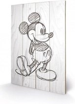 Merchandisehouse Wooden Art Mickey Mouse