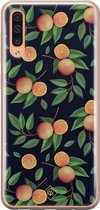 Samsung A50/A30s hoesje siliconen - Fruit / Sinaasappel | Samsung Galaxy A50/A30s case | multi | TPU backcover transparant