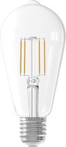 Calex Rustic LED Lamp Filament - E27 - 600 Lumen - Zilver