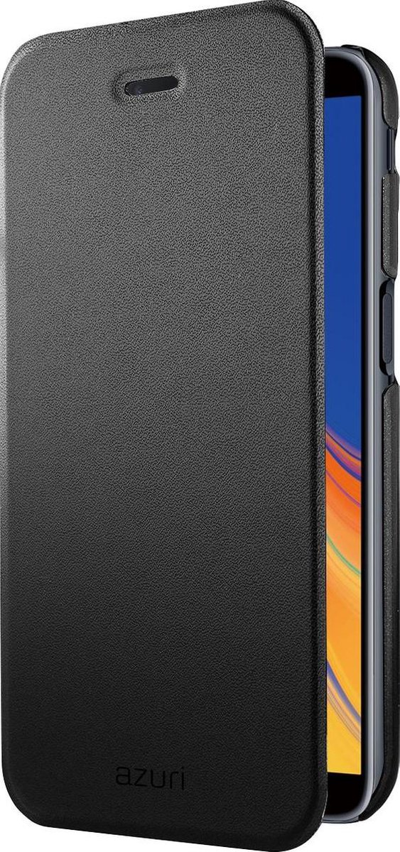 Azuri booklet ultra thin with stand function - zwart - Samsung J6 Plus (2018)