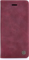 Caseme - iPhone SE (2022) / SE (2020) / 8 / 7 Hoesje - Wallet Case Cabello Rood