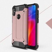 Magic Armor TPU + PC Combinatie Case voor Motorola One Power (P30 Note) (Rose Gold)