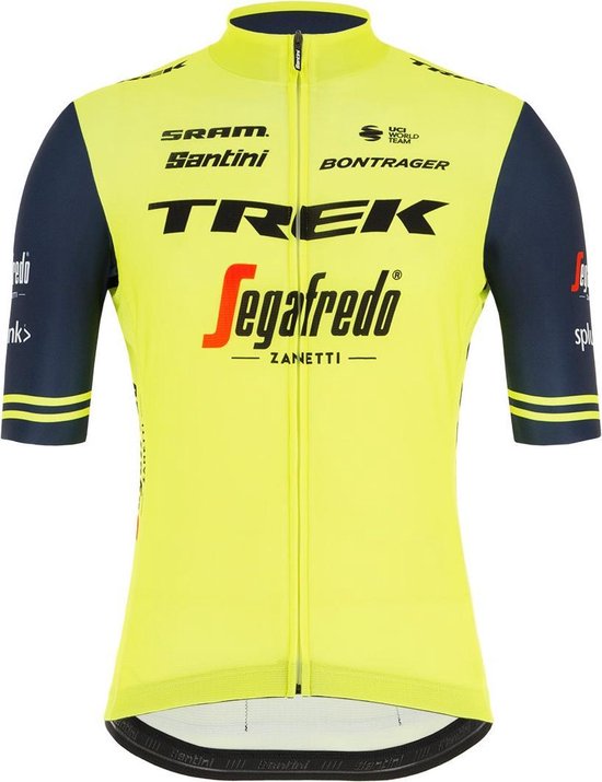 Maillot santini trek-segafredo femme replica m jaune - onVeló cycling