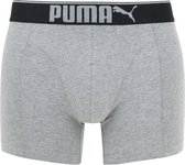 PUMA Lifestyle Sueded Cotton Boxershort - 3-pack - Grijs Melange