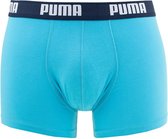 PUMA Boxershort XII Heren Basic 2-pack Blauw - Maat XL