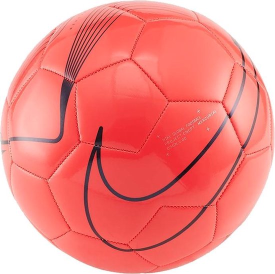 Nike Mercurial Fade voetbal - rood/roze - maat 5 | bol.com