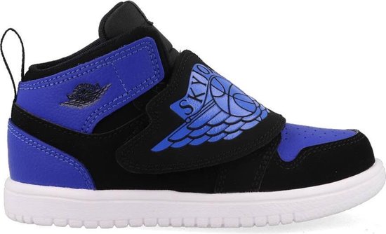 Nike Sky Jordan 1 BQ7196-004 Zwart / Blauw-19.5 | bol.com