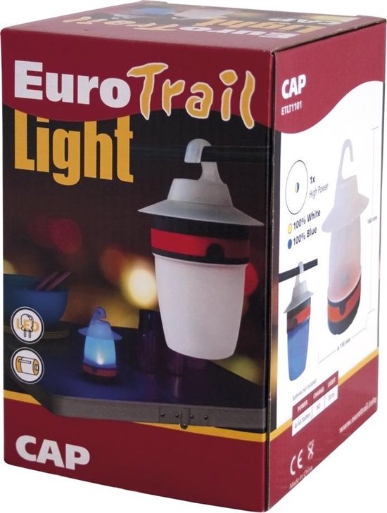 Eurotrail Hanglamp Cap - Grijs Oranje
