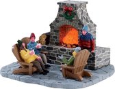 Lemax - Outdoor Fireplace