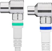 Technetix RLA ++ 21 4G / LTE preuve 4K Ultra HD IEC (m) - Câble coaxial IEC (v) - 10 mètres
