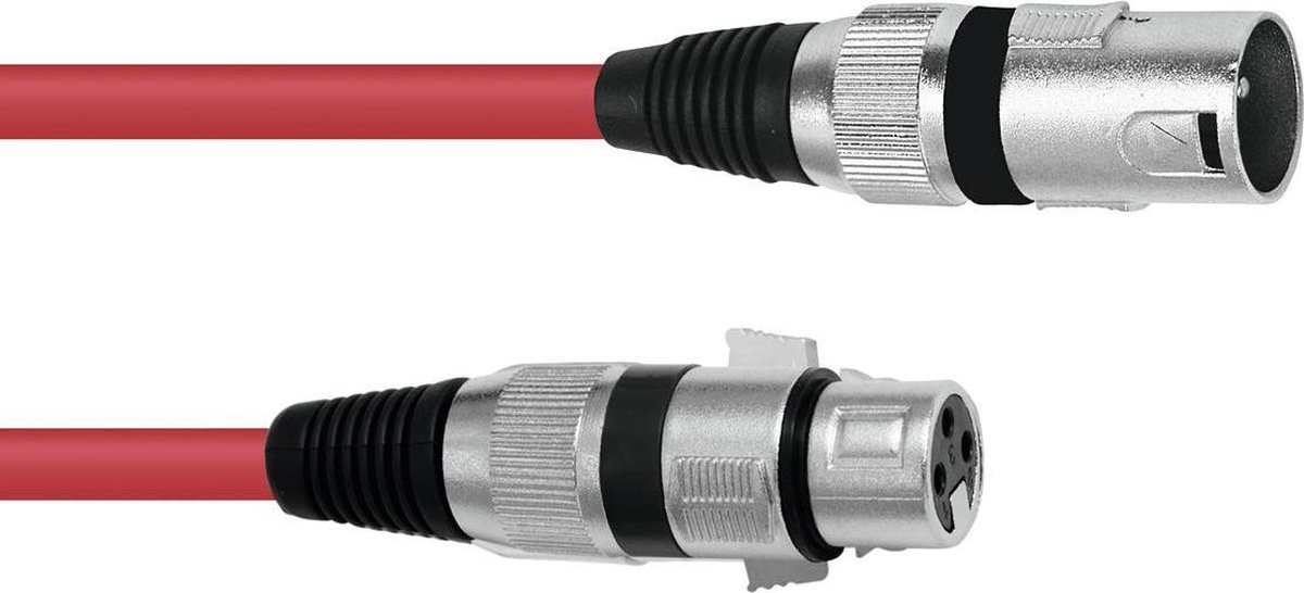 OMNITRONIC xlr kabel 3pin 3m rd
