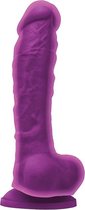 Colours dual density dildo 23 cm - Paars