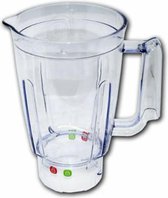 Moulinex Tefal losse blenderbeker blenderkan pvc plastic blender kan keukenmachine keukenrobot