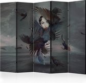 Kamerscherm - Scheidingswand - Vouwscherm - Covered in feathers II [Room Dividers] 225x172 - Artgeist Vouwscherm