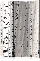 Kamerscherm - Scheidingswand - Vouwscherm - Birchen Grove [Room Dividers] 135x172 - Artgeist Vouwscherm