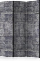Kamerscherm - Scheidingswand - Vouwscherm -  Concrete Fortress [Room Dividers] 135x172 - Artgeist Vouwscherm