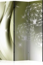 Kamerscherm - Scheidingswand - Vouwscherm - Green Gentleness [Room Dividers] 135x172 - Artgeist Vouwscherm