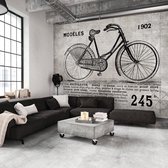Fotobehang – Behangpapier - Fotobehang - Bicycle (Vintage) 150x105 - Artgeist