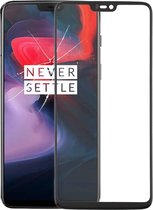 Let op type!! Front Screen Outer Glass Lens for OnePlus 6(Black)