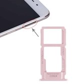 Simkaart Lade + SIM-kaart Lade / Micro SD-kaart Lade voor OPPO R9sk (Rose Gold)