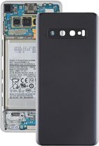 Batterij achterkant met cameralens voor Galaxy S10 (zwart)