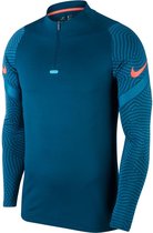 Nike dri-fit strike top in de kleur blauw.