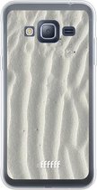 Samsung Galaxy J3 (2016) Hoesje Transparant TPU Case - Sandy #ffffff