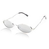 Oval shiner | trendy zonnebril en goedkope zonnebril (UV400 bescherming - hoge kwaliteit) | Unisex  | zonnebril dames  & zonnebril heren