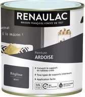 RENAULAC Decoratief schilderijeffect Slate Reglisse - Mat - 5m� / opslag